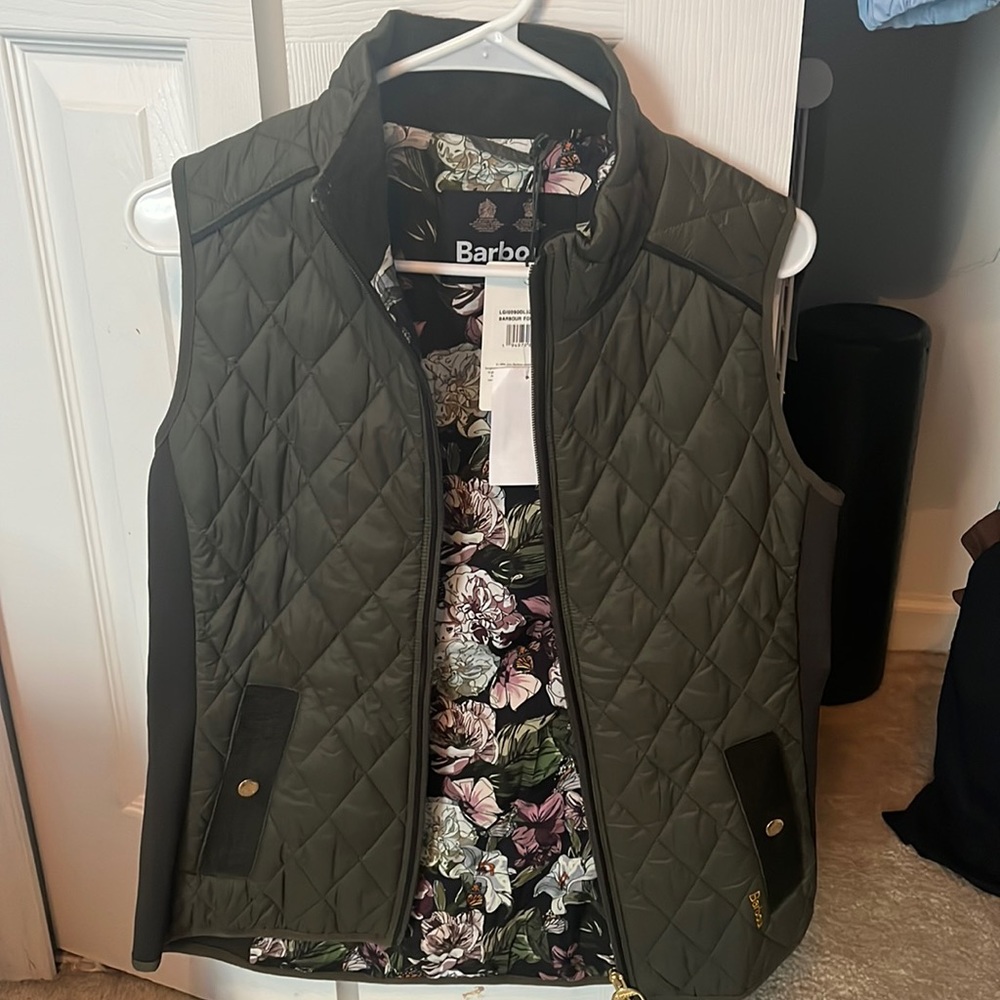 Brand new Barbour vest!